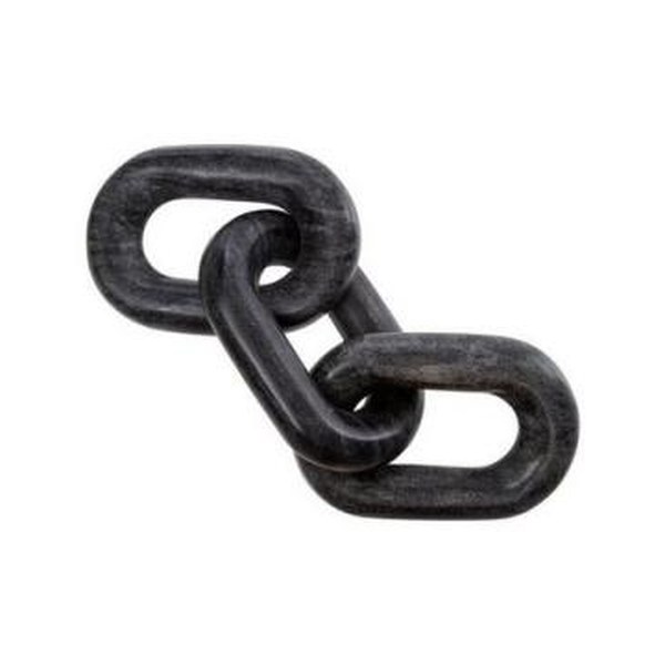 Black marble decorative chain
